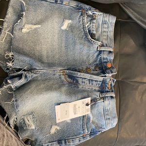- Brand new zara denim shorts size 36